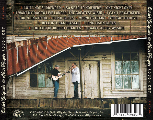 Curtis Salgado And Alan Hager : Rough Cut (CD, Album)