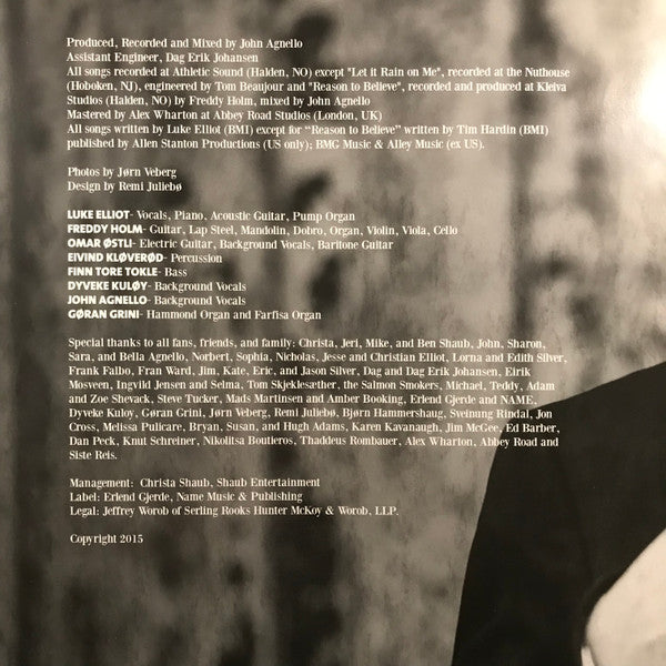 Luke Elliot : Dressed For The Occasion (LP, Album, Ltd, Num, Red)