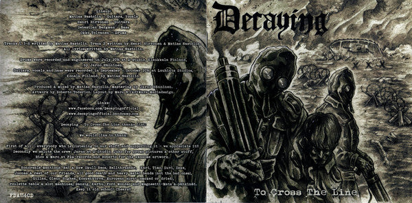 Decaying (2) : To Cross The Line (CD, Album)