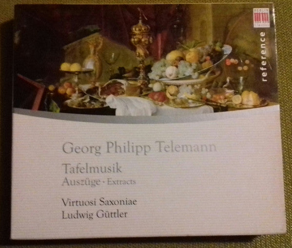 Georg Philipp Telemann Telemann Ludwig Güttler, Virtuosi Saxoniae : Tafelmusik : Auszuge Extracts (CD, Album)
