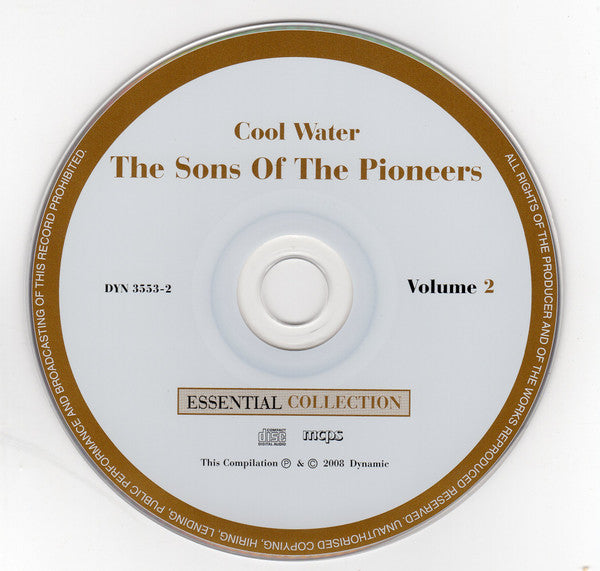 The Sons Of The Pioneers : Cool Water (3xCD, Comp)
