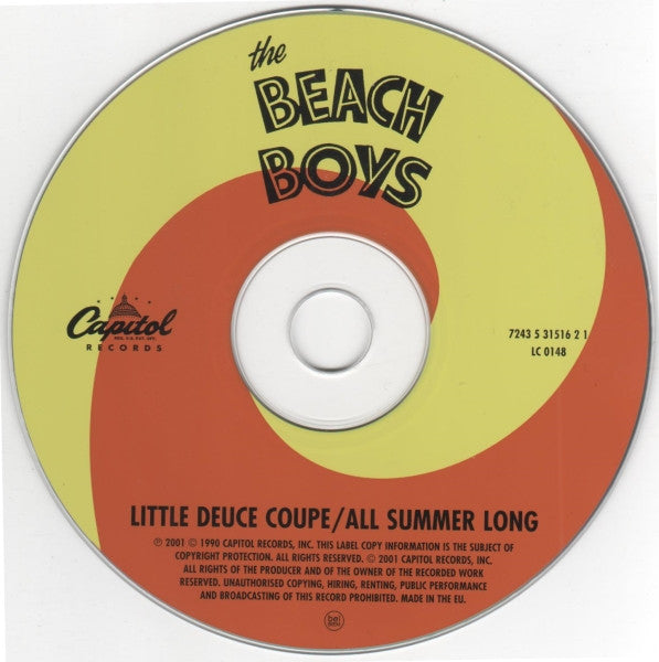 The Beach Boys : Little Deuce Coupe / All Summer Long (HDCD, Comp, RE, RM, EMI)