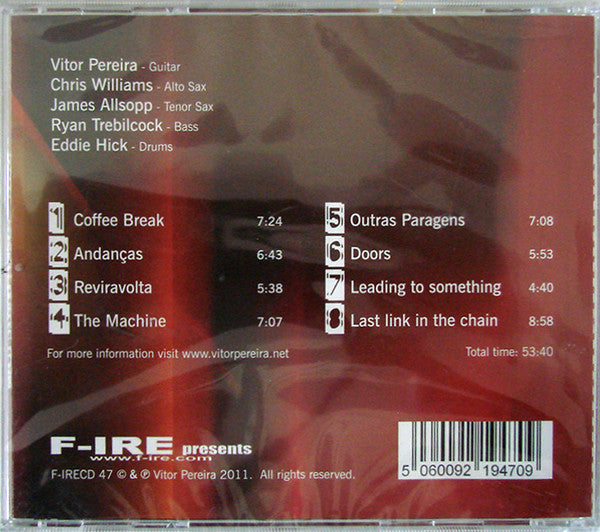 Vitor Pereira Quintet : Doors (CD, Album)