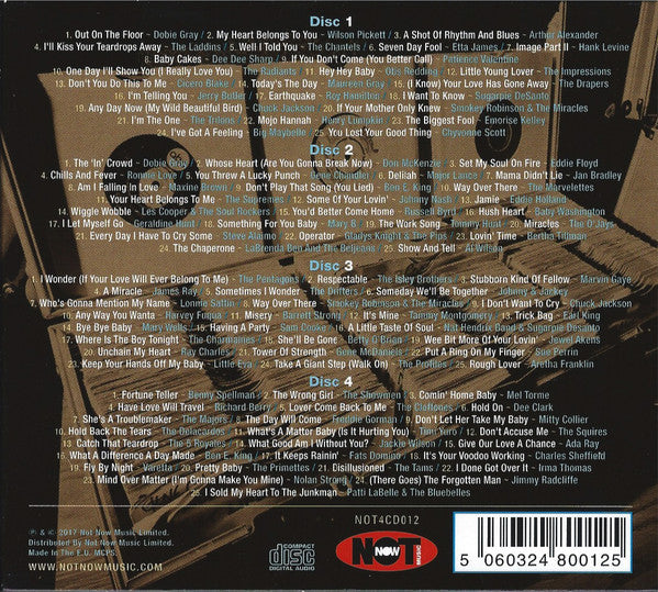 Various : 100 Northern Soul Classics (4xCD, Comp)