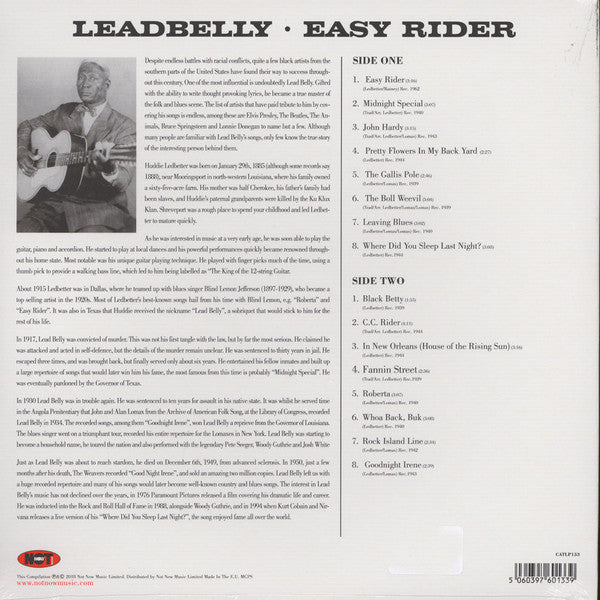 Leadbelly : Easy Rider (LP, Comp)