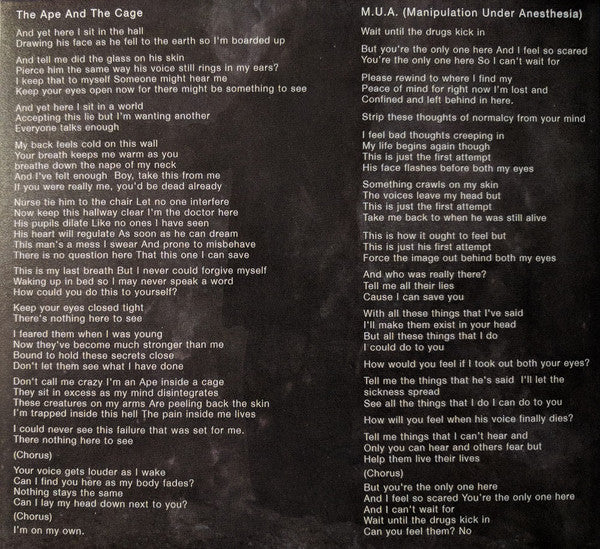 In The Presence Of Wolves : Of Two Minds, Stages 1​-​2: The Ape And The Cage (CD, Album)