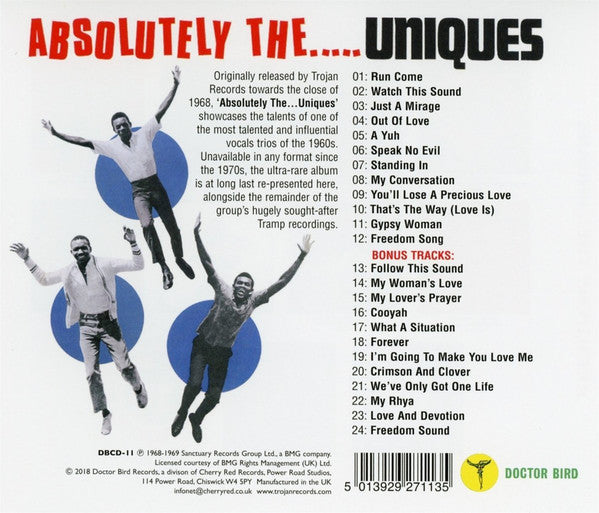 The Uniques : Absolutely The... Uniques (CD, Album, RE)