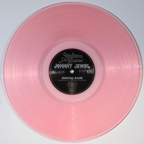 Johnny Jewel : Digital Rain (LP, Album, Ltd, Pin)
