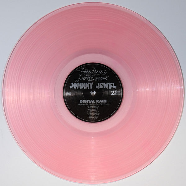 Johnny Jewel : Digital Rain (LP, Album, Ltd, Pin)