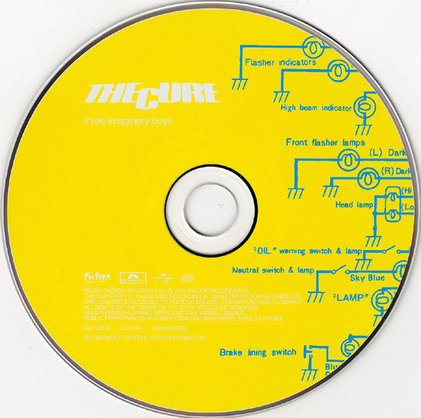 The Cure : Three Imaginary Boys (CD, Album, RE, RM)