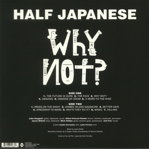 1/2 Japanese : Why Not? (LP, Album)