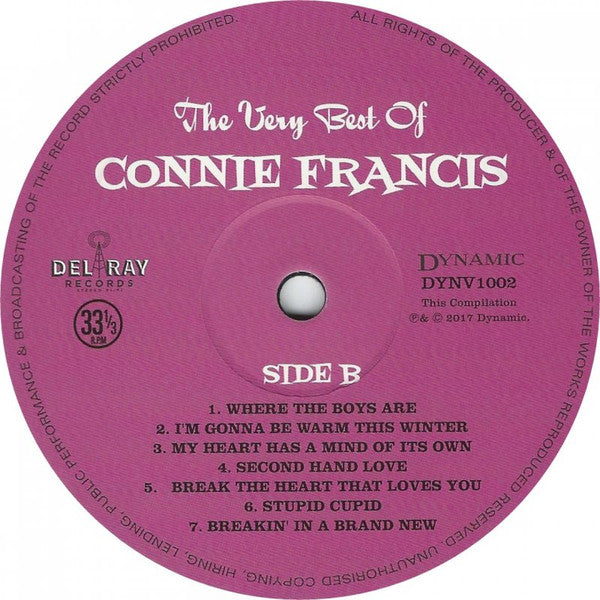 Connie Francis : The Very Best Of (LP, Comp, 180)