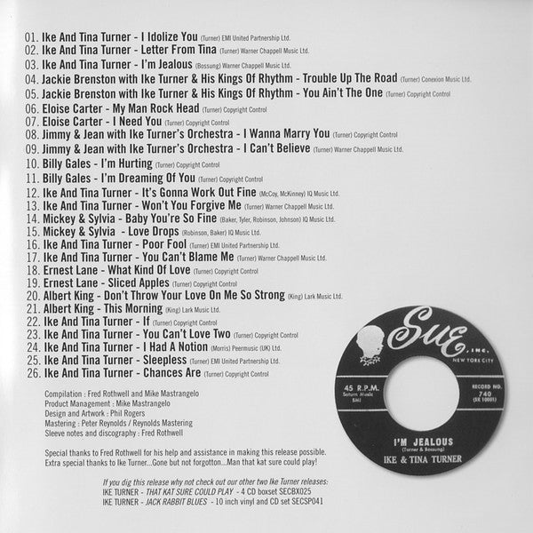 Ike Turner : Trouble Up The Road: The Recordings 1961 (CD, Comp)