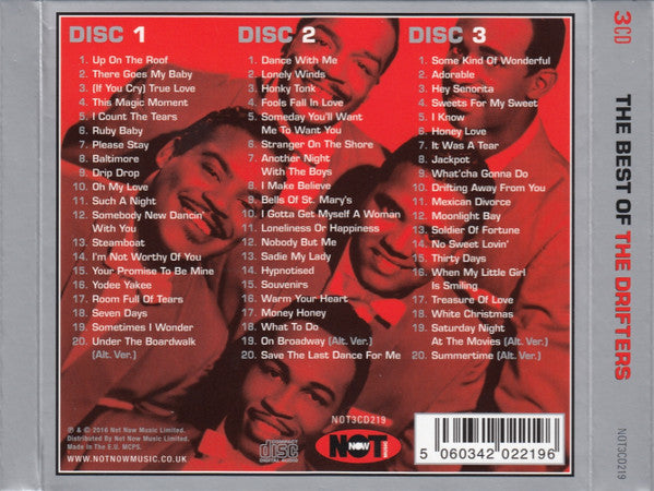 The Drifters : The Best Of - 60 Greatest Songs On 3CDs (3xCD, Comp, Dig)