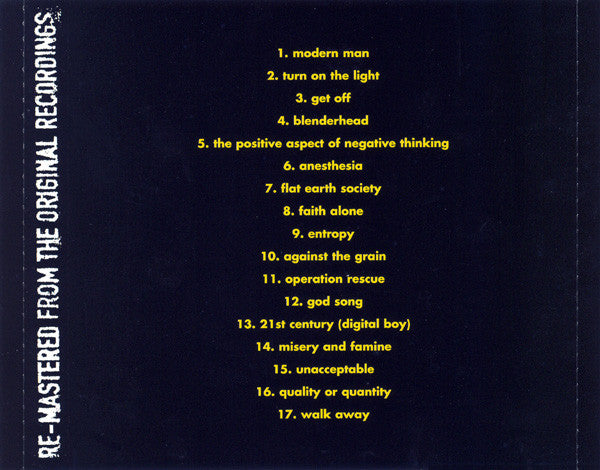 Bad Religion : Against The Grain (CD, Album, RE, RM)