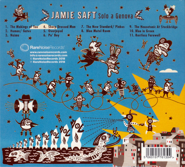 Jamie Saft : Solo A Genova (CD, Album)