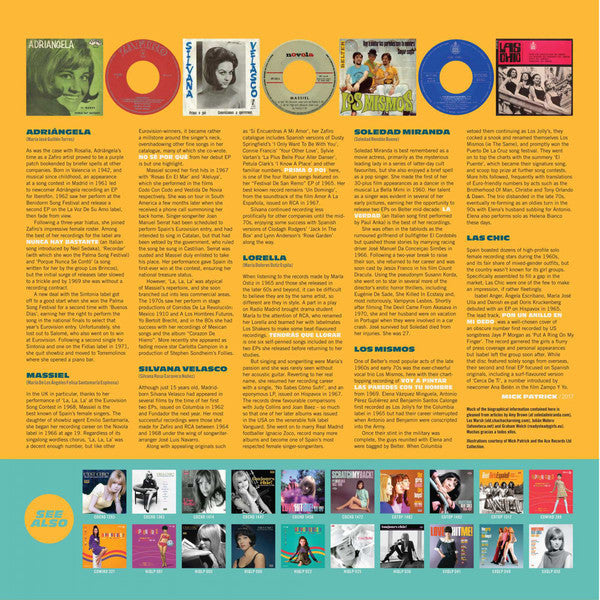 Various : Beat Girls Español! (1960s She-Pop From Spain) (LP, Comp, Mono, RM, Whi)