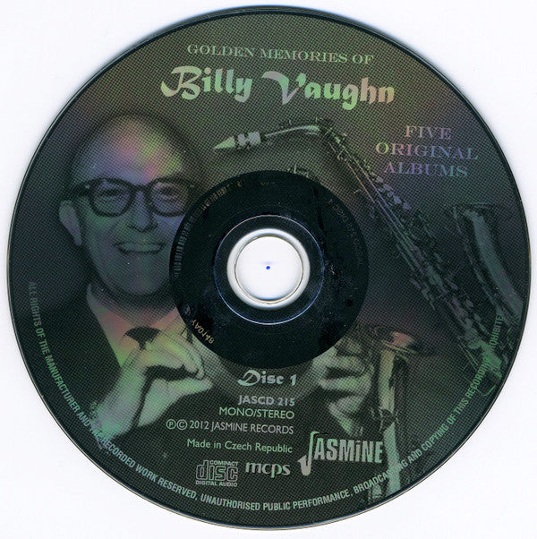 Billy Vaughn : Golden Memories Of Billy Vaughn (2xCD, Comp, Mono)