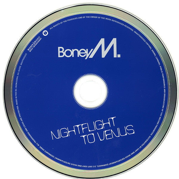 Boney M. : Nightflight To Venus (CD, Album, RE, RM)