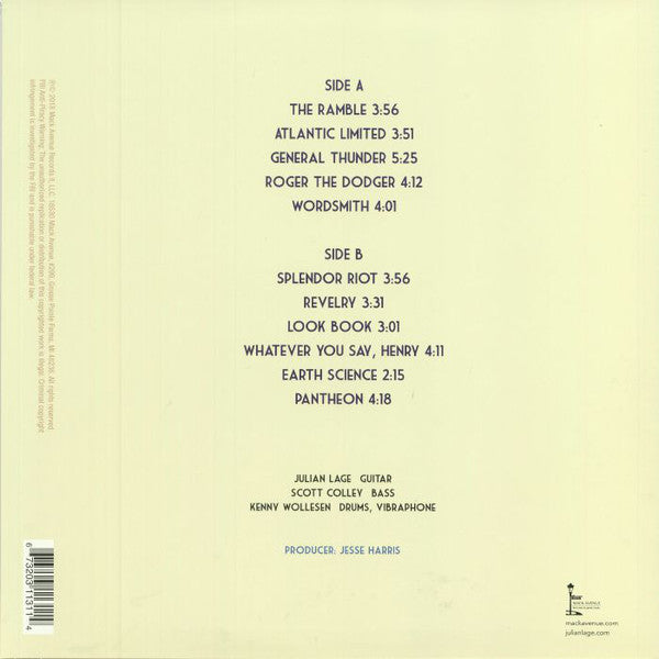 Julian Lage : Modern Lore (LP, Album)