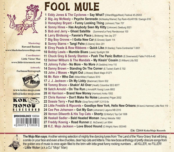 Various : Fool Mule (The Funny Side Of Rhythm And Blues) (CD, Comp)