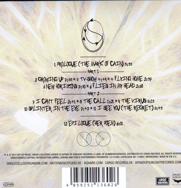 Single Celled Organism : Splinter In The Eye (CD, Album)