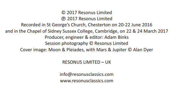 Claudio Dall'Albero, The Choir Of Sidney Sussex College, Cambridge, David Skinner (4) : Polyphonia In Excelsis: Sacred Music By Claudio Dall'Albero (CD, Album)