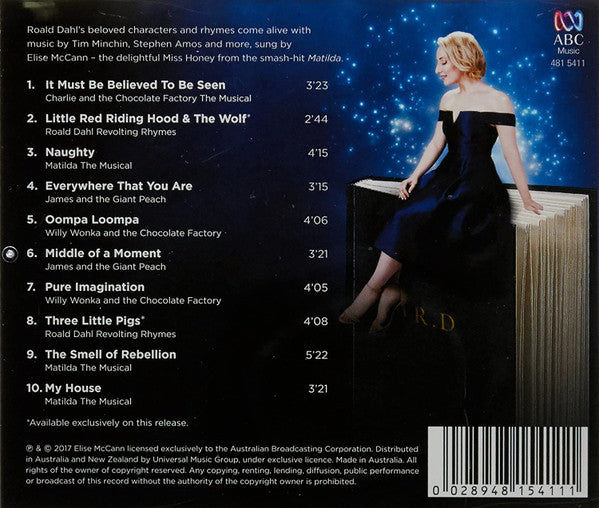 Elise McCann : Dahlesque: Music Inspired By Road Dahl's Classic Stories (CD, Album)
