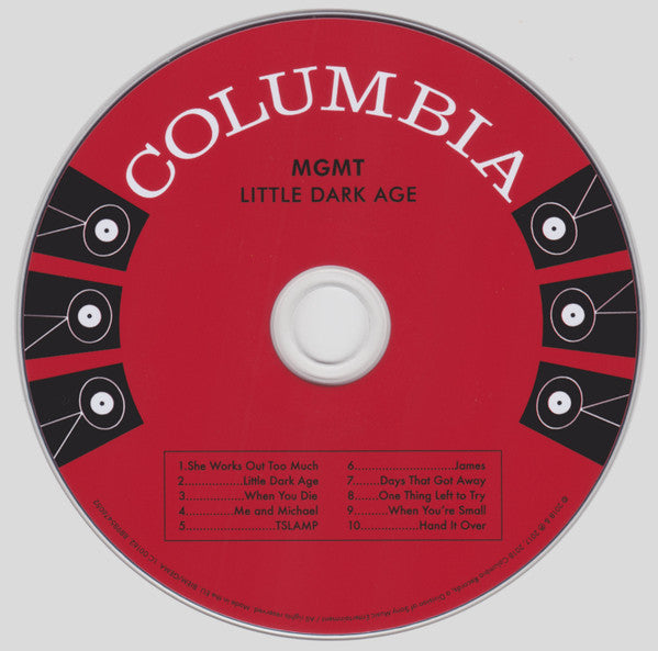 MGMT : Little Dark Age (CD, Album)