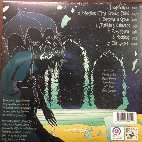 Insects Vs Robots : Theyllkillyaa (LP, Album)