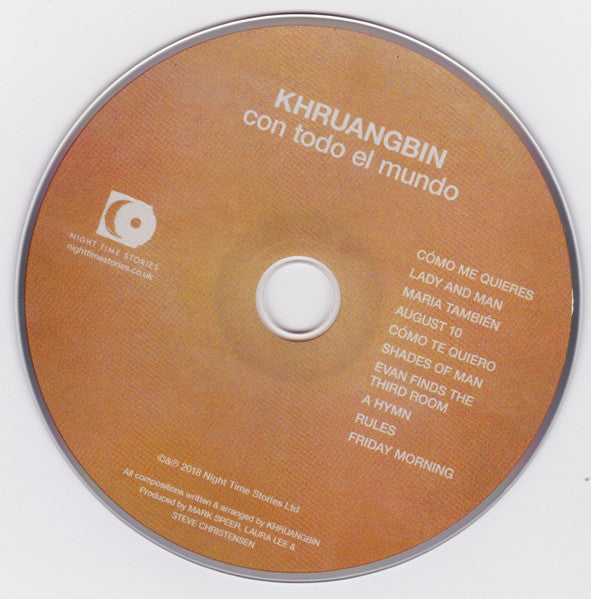 Khruangbin : Con Todo El Mundo (CD, Album, Dig)