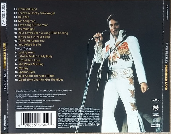 Elvis Presley : Promised Land (CD, Album, RE)