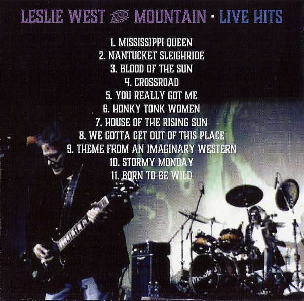 Leslie West And Mountain : Live Hits (CD, Comp)