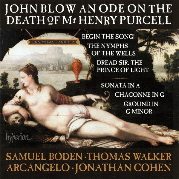 John Blow – Arcangelo, Jonathan Cohen (7) : An Ode On The Death Of Mr Henry Purcell (CD, Album)