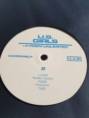 U.S. Girls : In A Poem Unlimited (LP, Album)