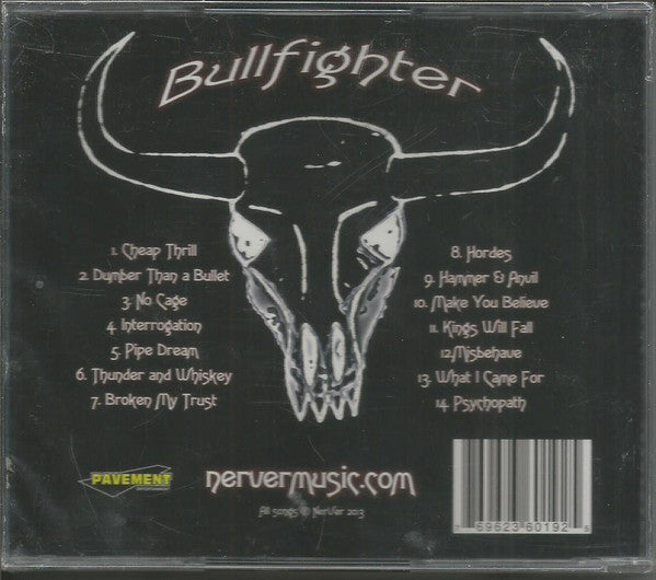 NerVer : Bullfighter (CD, Album)