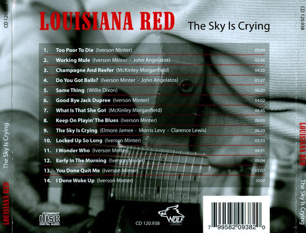 Louisiana Red : The Sky Is Crying (CD, Comp)