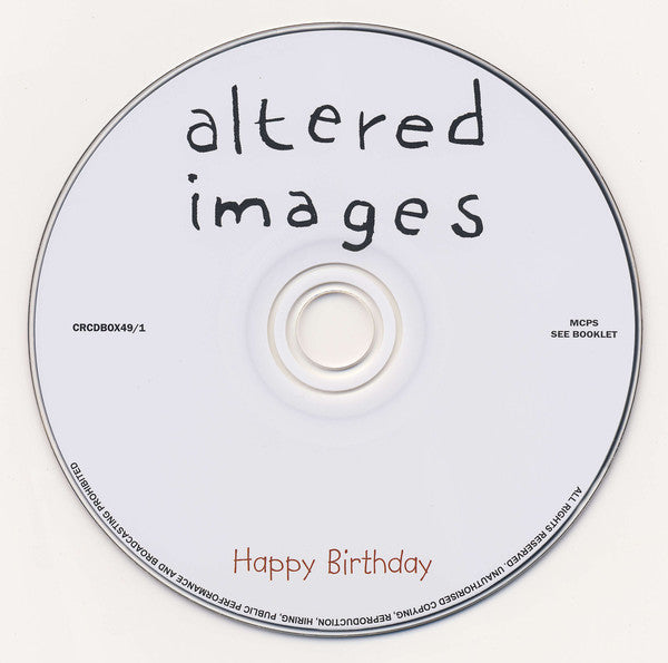 Altered Images : The Epic Years (3xCD, Album, RE, RM + CD, Album, Comp, RM + Box, C)