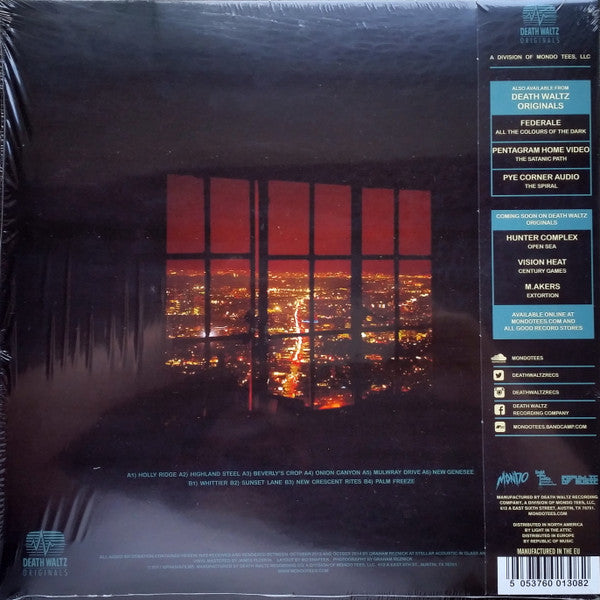 Graham Reznick : Glass Angles (LP, Album, Red)