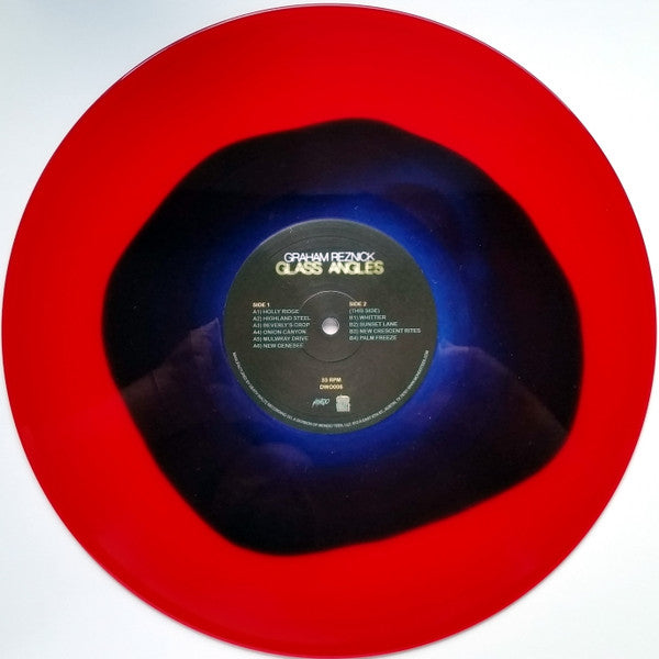 Graham Reznick : Glass Angles (LP, Album, Red)