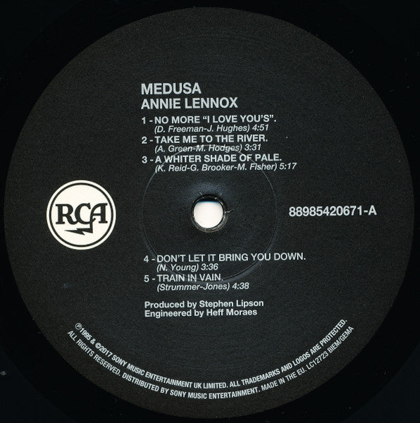 Annie Lennox : Medusa (LP, Album, RE, 180)