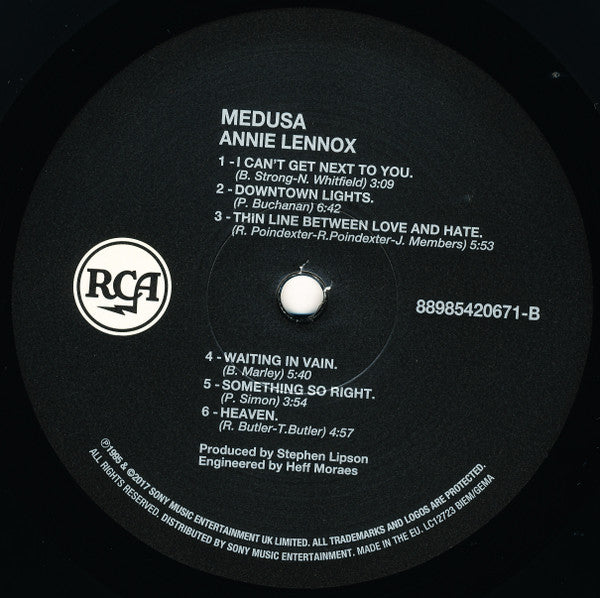 Annie Lennox : Medusa (LP, Album, RE, 180)