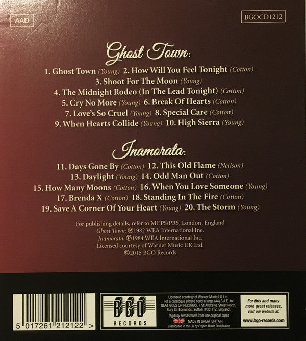 Poco (3) : Ghost Town / Inamorata (CD, Comp, RE, RM)