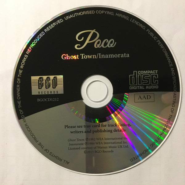 Poco (3) : Ghost Town / Inamorata (CD, Comp, RE, RM)