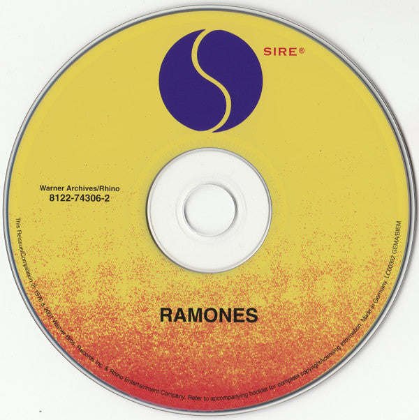Ramones : Ramones (CD, Album, RE, RM, WMM)
