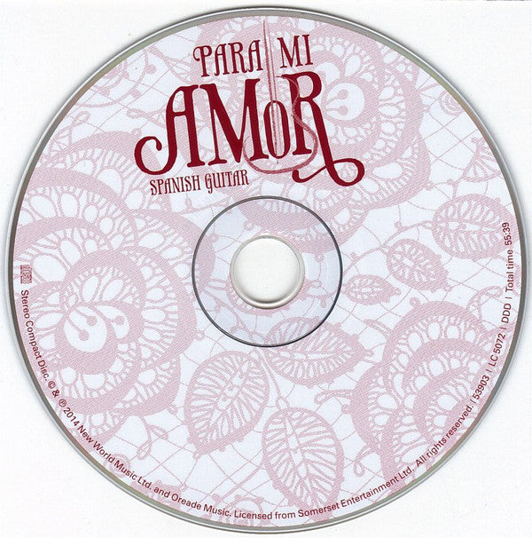 Juan Valencia (19) : Para Mi Amor (Spanish Guitar) (CD, Album)