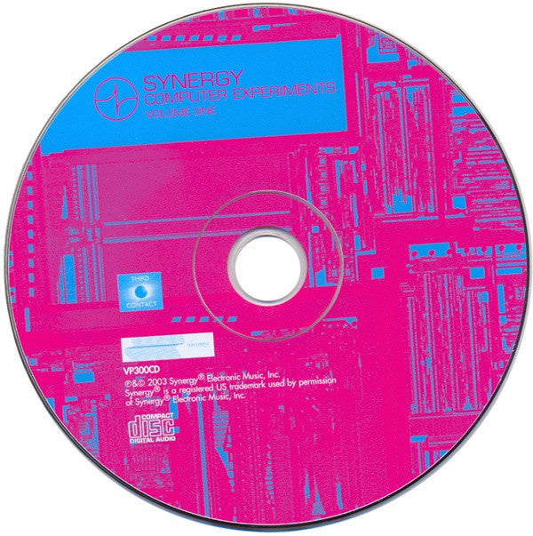Synergy (3) : Computer Experiments Volume One (CD, Album, RE)