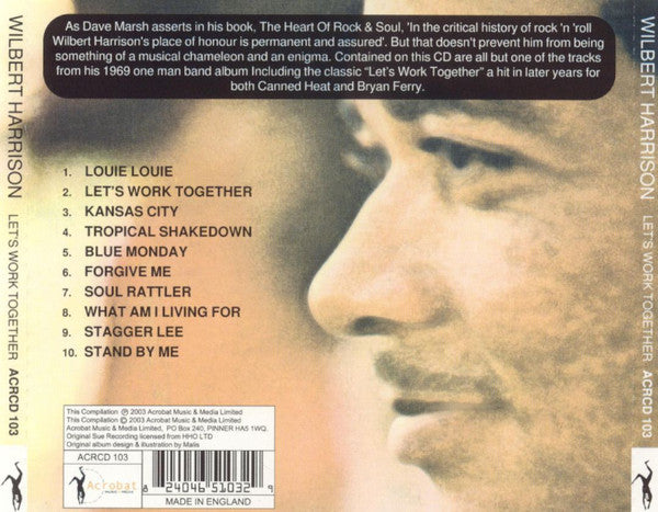 Wilbert Harrison : Let's Work Together  (CD, Album, RE)