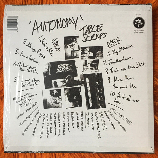 Table Scraps : Autonomy (LP, Album)