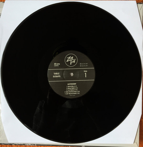 Table Scraps : Autonomy (LP, Album)